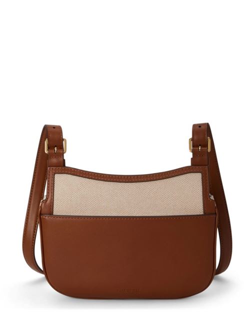 marcy crsbdy 431p10512001 LAUREN RALPH LAUREN | MARCY CRSBDY.NTRL/BUFF CANVAS